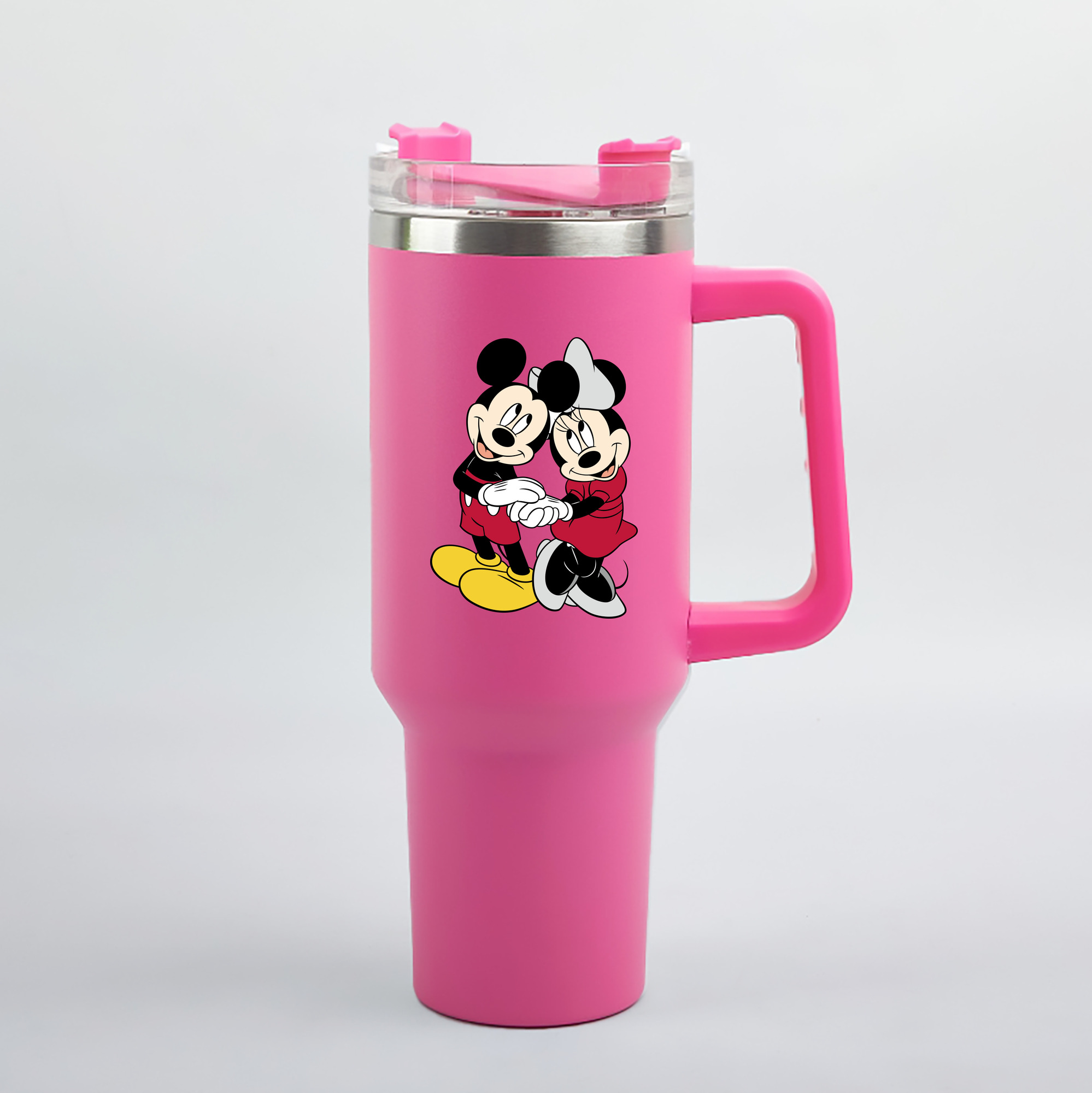 （画像用） ミッキーマウス Mickey Mouse 1200mL車用タンブラー（カラープリント）